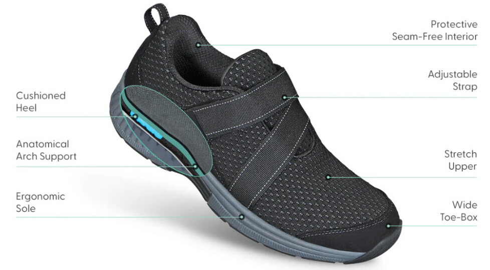 Adustable Orthofeet Shoe